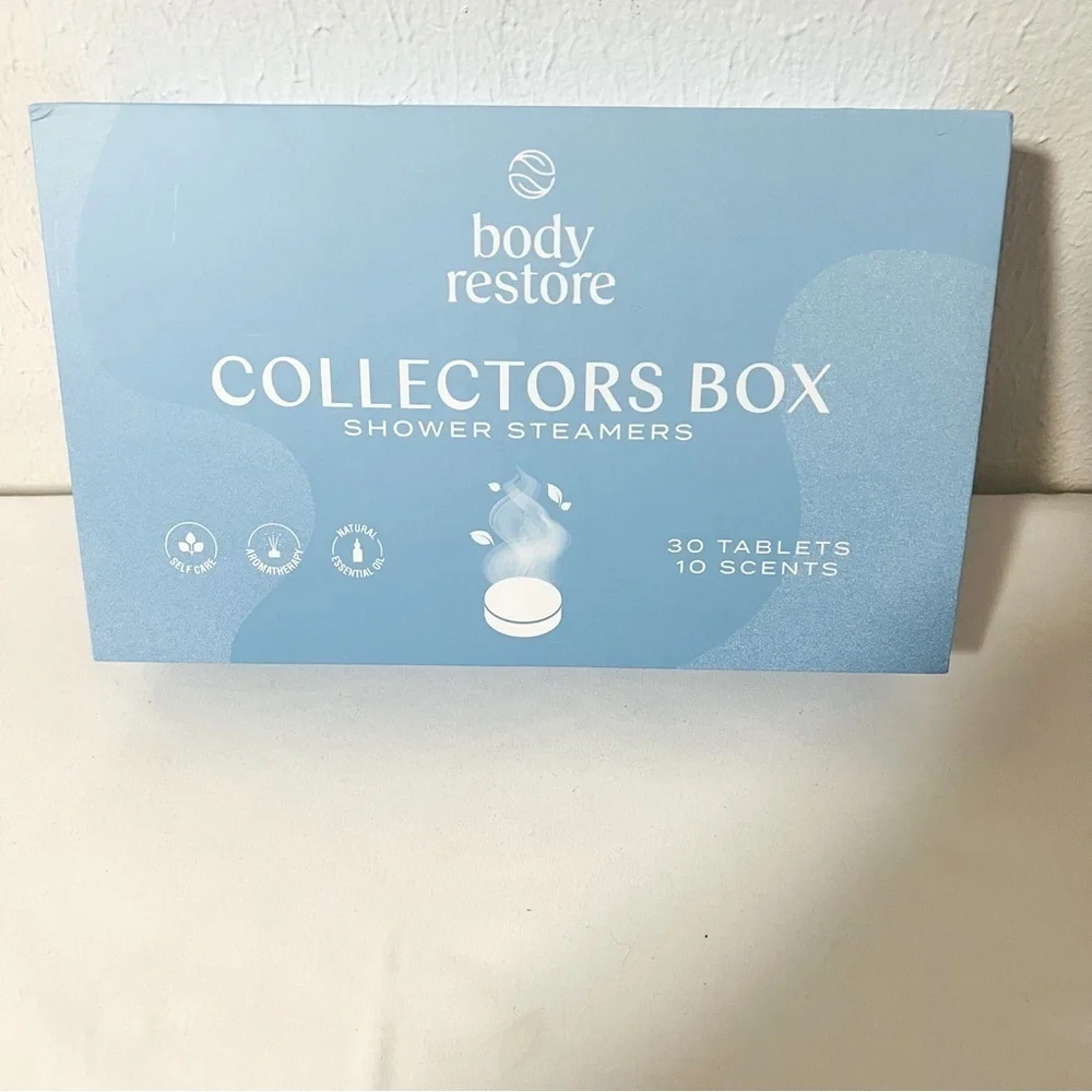 Body Restore 30 Pack Aromatherapy Shower Steamers Stress Relief, Relaxation, New